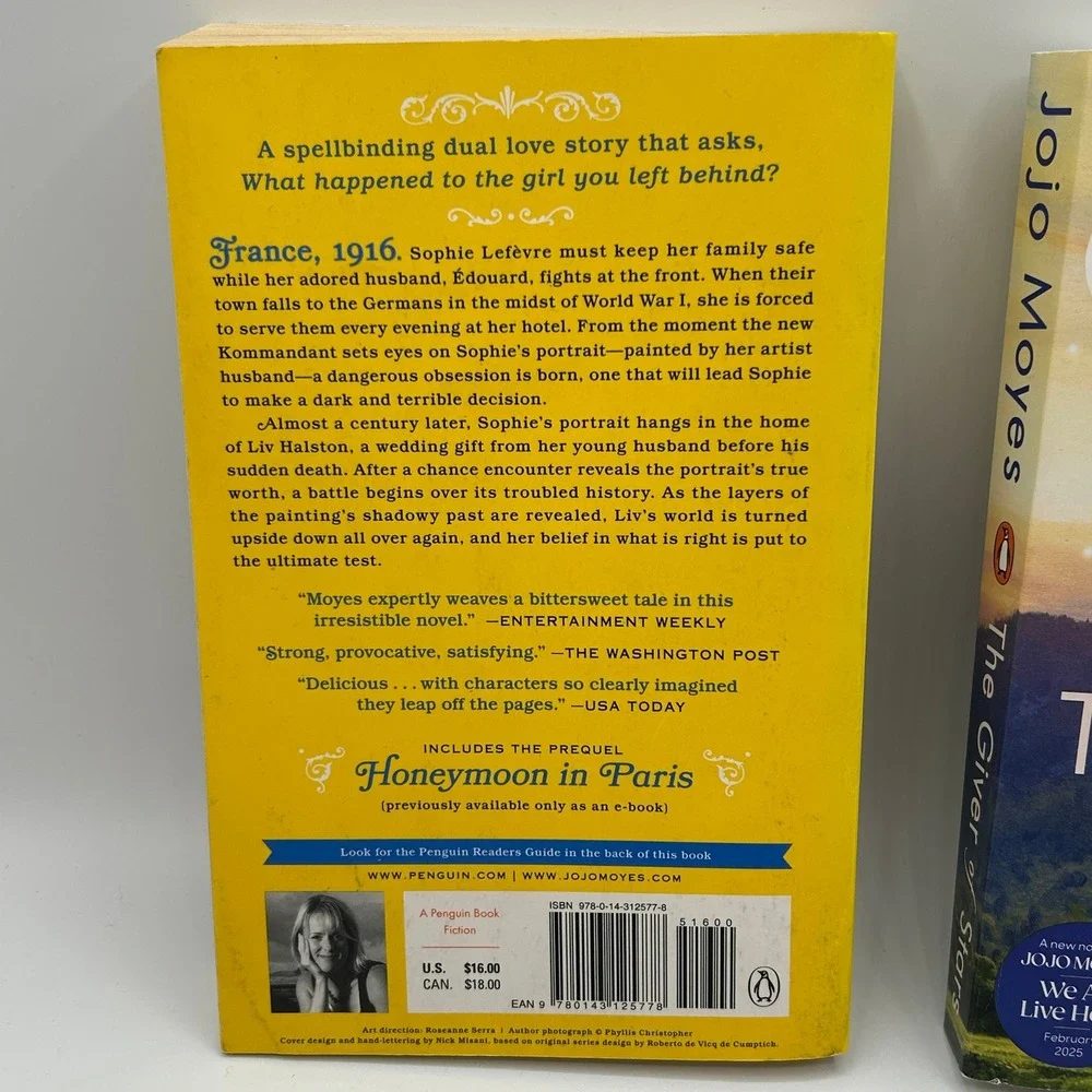 Jojo Moyes 2 Book Lot Paperback Penguin‎ Romance Women's Fiction Beach Reads